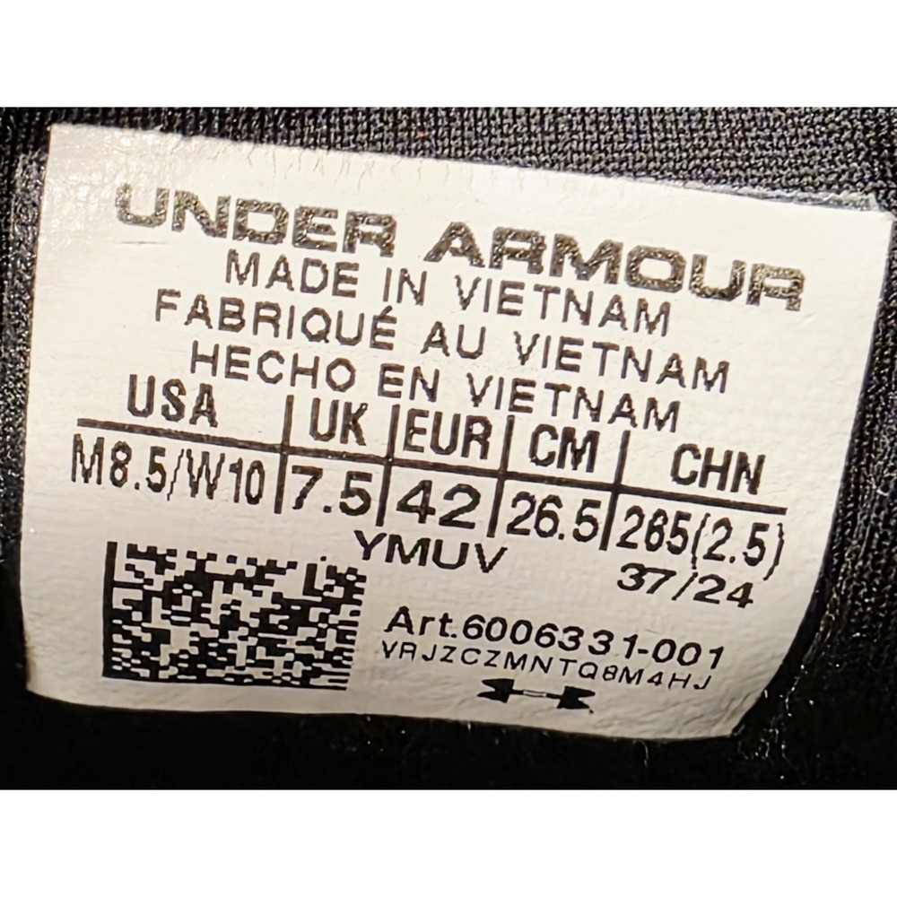 Under Armour SlipSpeed Mega Sz M 8.5 W 10 Joshua Vides All America 6006331-001 - Picture 5 of 5